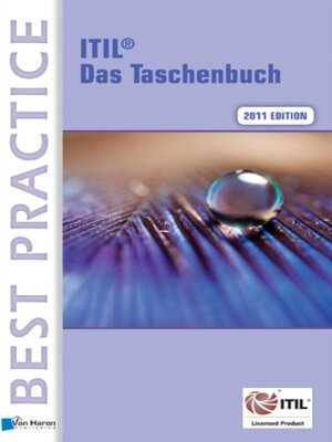 cover image of ITIL&#174; 2011 Edition--Das Taschenbuch